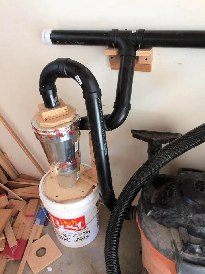 DIY Cyclone Dust Collector System