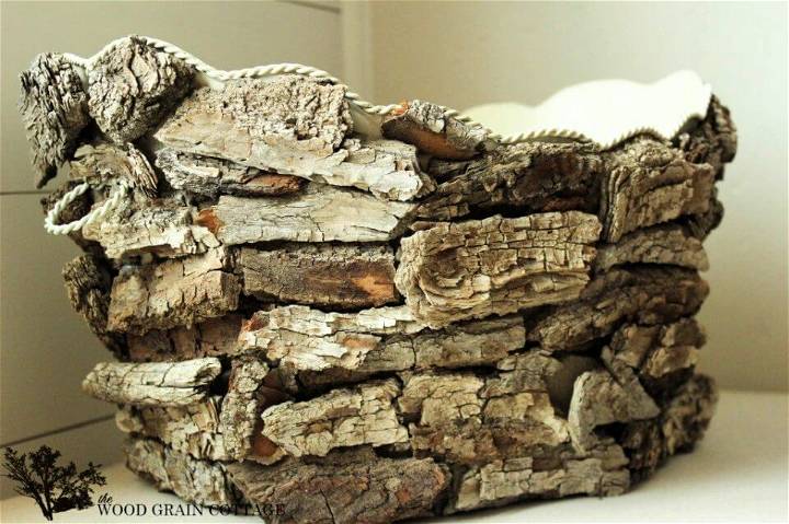 DIY Driftwood Basket