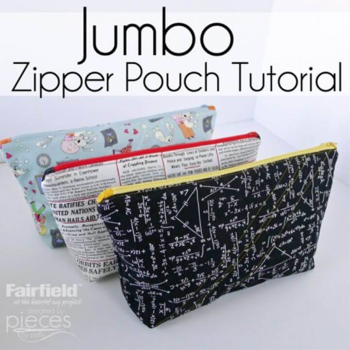 DIY Fabric Pencil Pouch