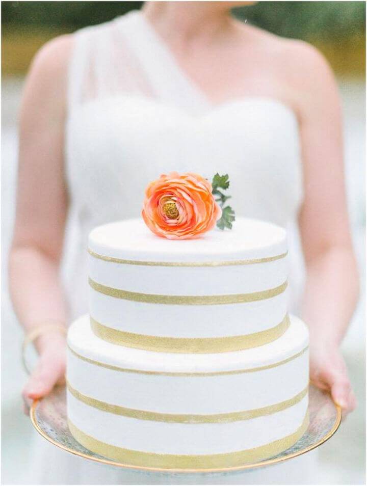 DIY Faux Wedding Cake