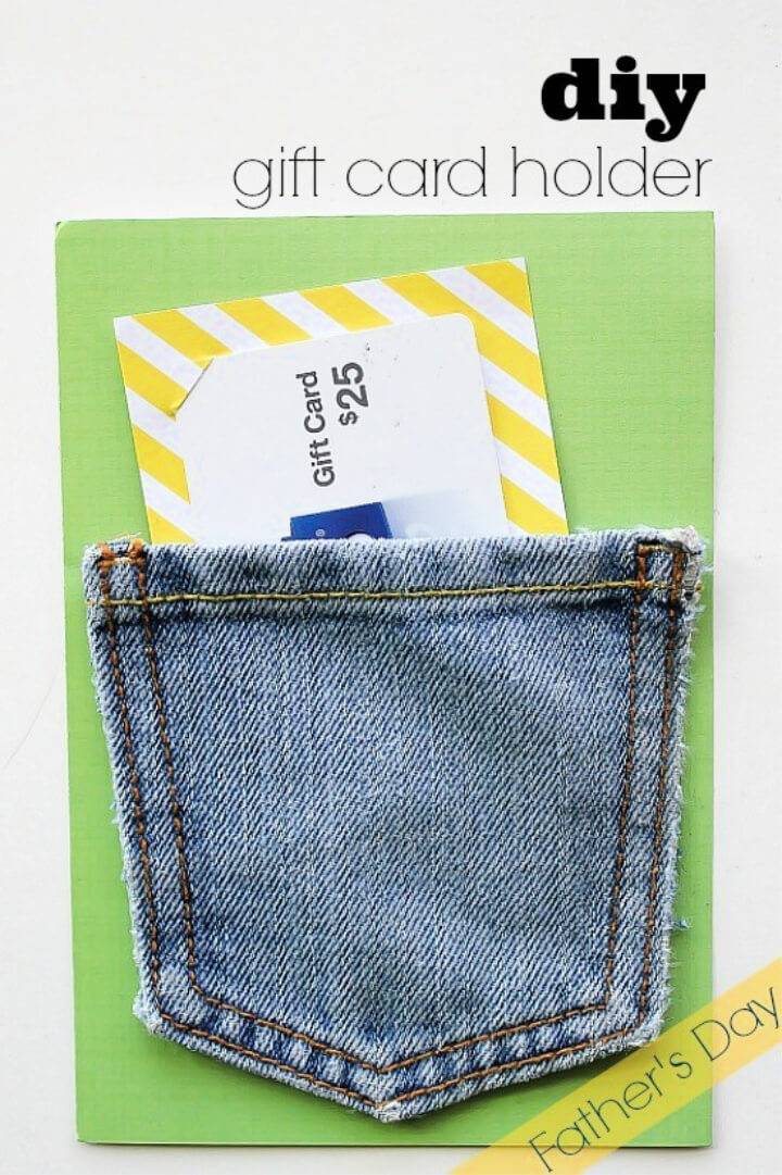 DIY Gift Card Holder on Budget Perfect for Father’s Day