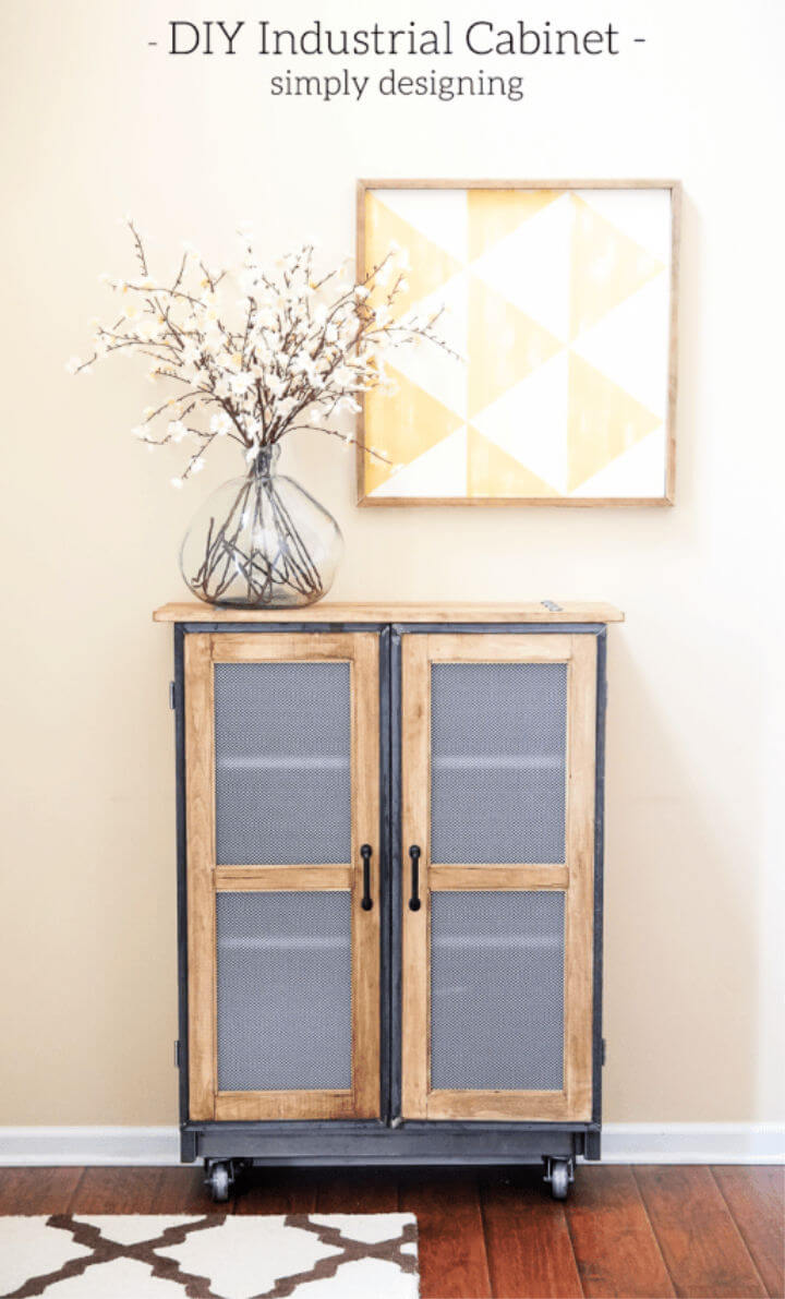 DIY Industrial Cabinet Hack