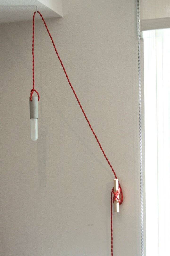 DIY Industrial Chic Pendant Lamp