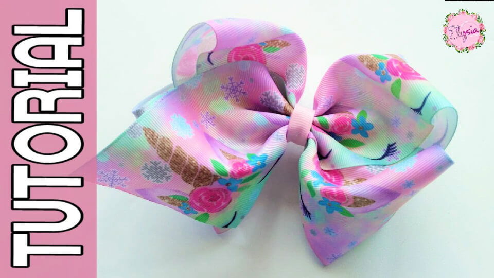 DIY Jojo Siwa Ribbon Bow