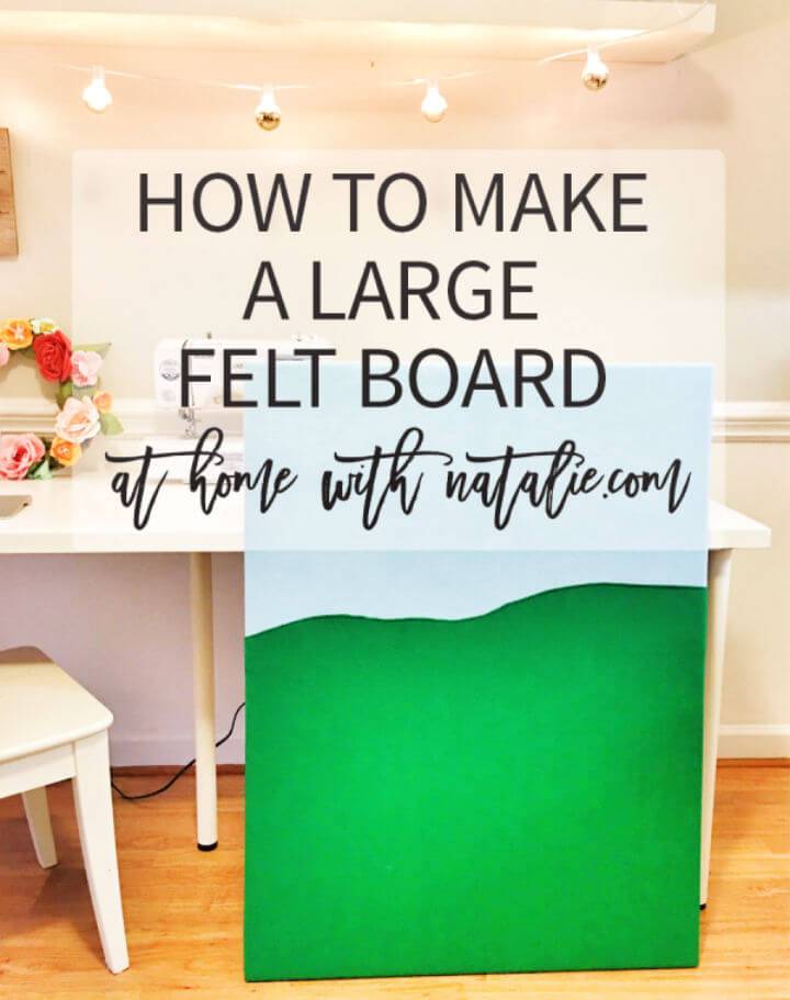 DIY Large Felt Board