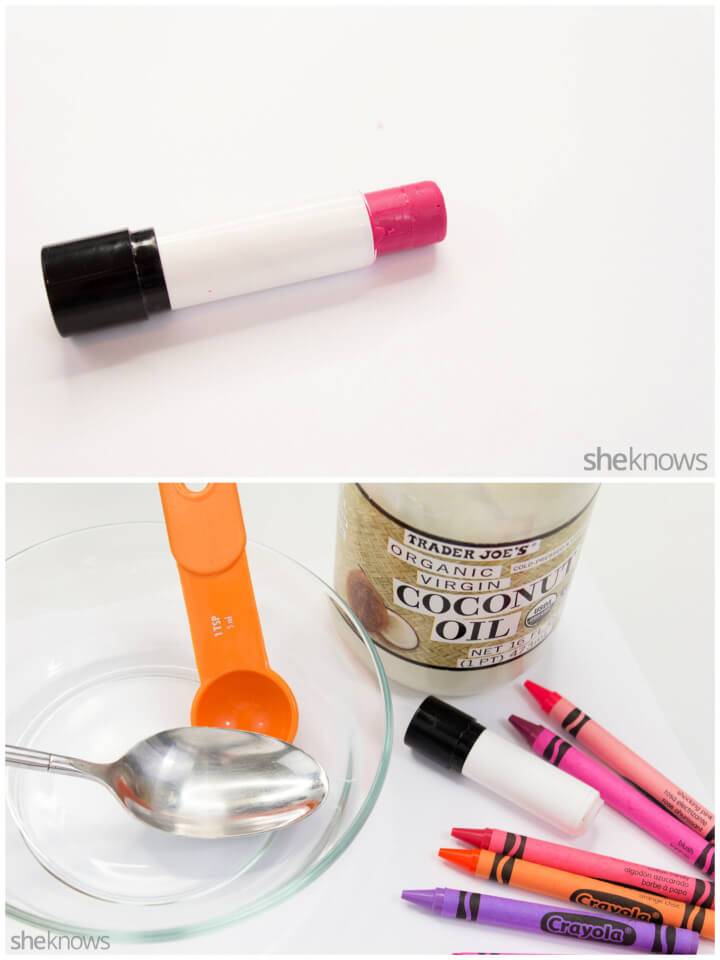 Simple Lipstick Recipe Out of Crayons