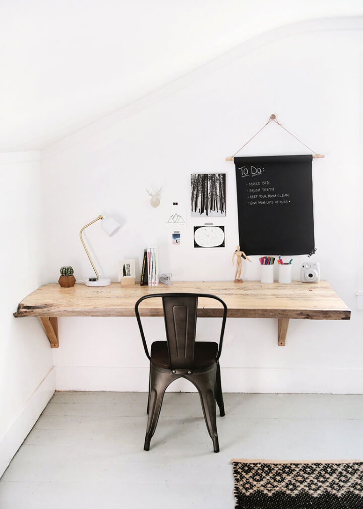 Making a Live Edge Wood Desk