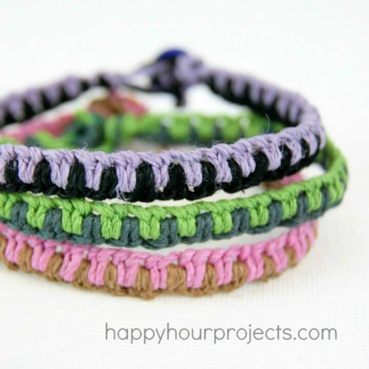 DIY Macrame Friendship Bracelets