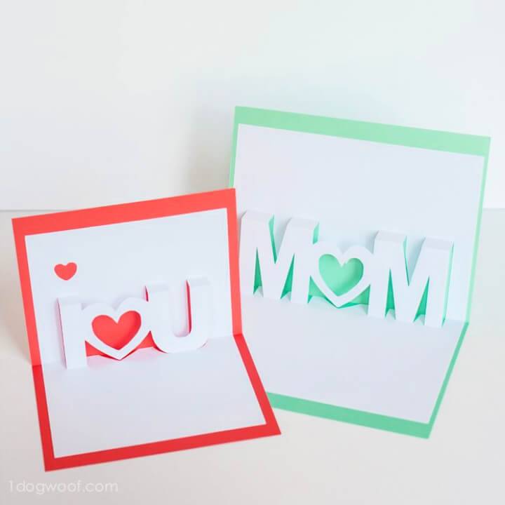 DIY Mothersday Popup Card
