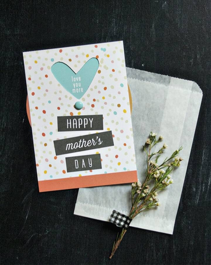 DIY Mother’s Day Wheel Card