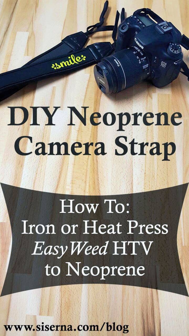 DIY Neoprene Camera Strap