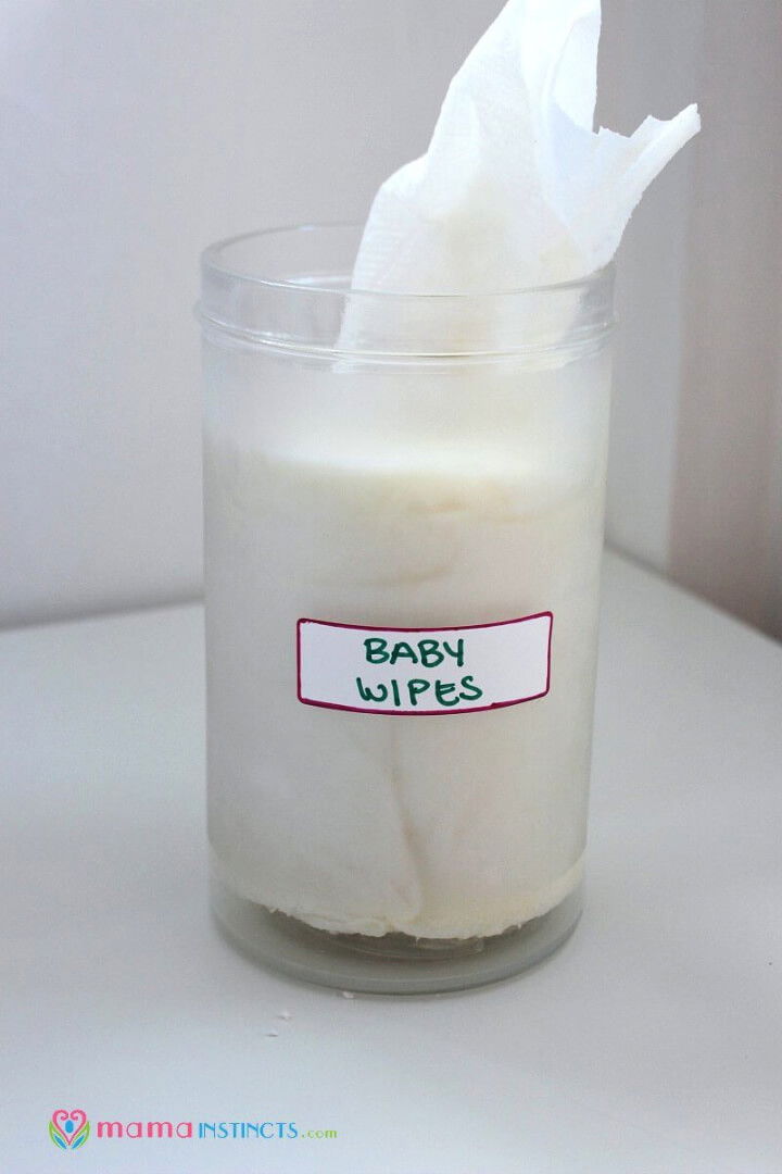 DIY Non Toxic Baby Wipes