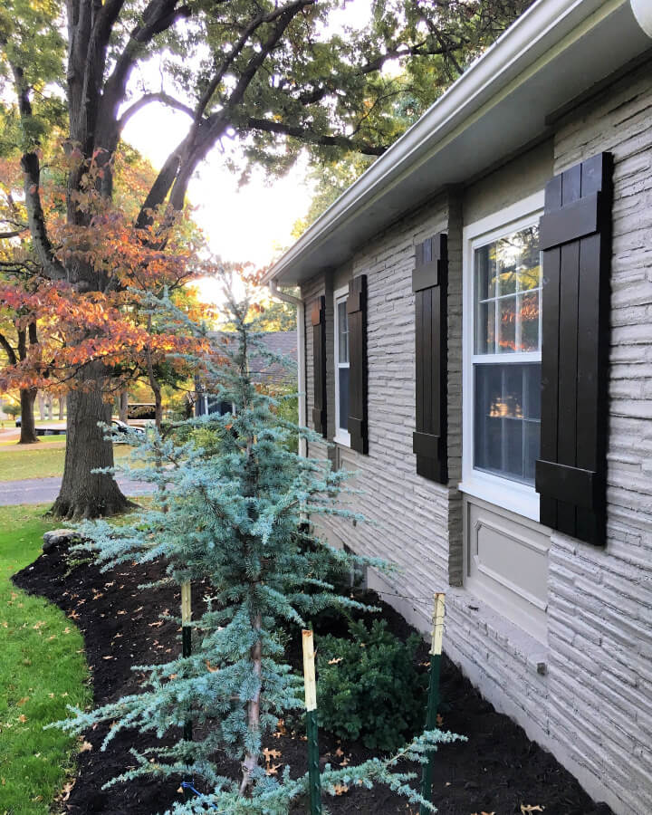 DIY Outdoor Shutters