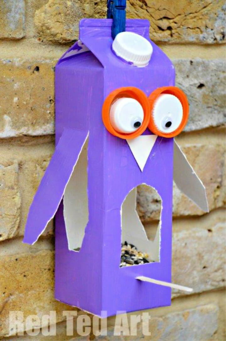 DIY Owl Bird Feeder Craft