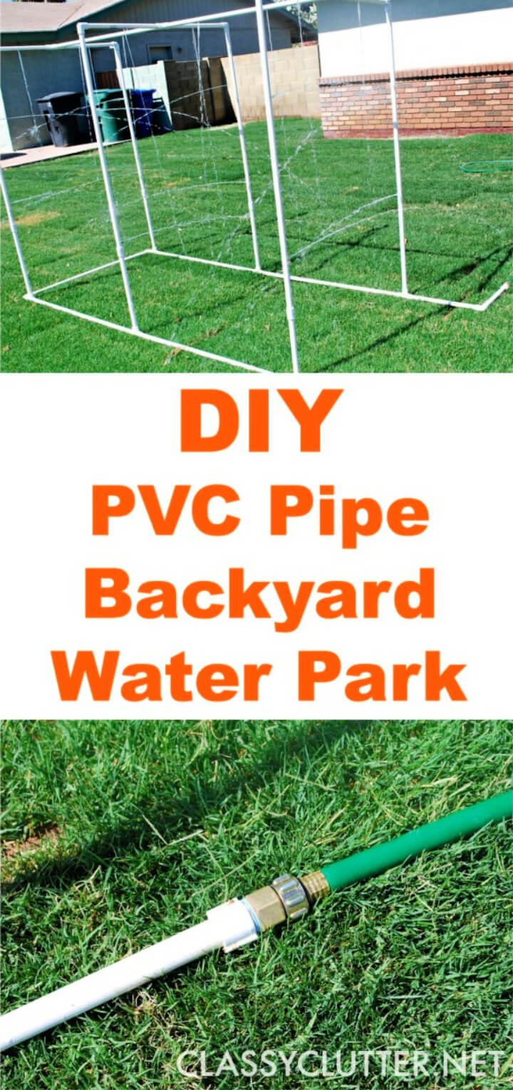 DIY PVC Backyard Water Park