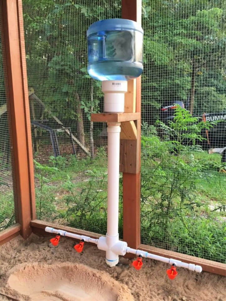 DIY PVC Chicken Waterer