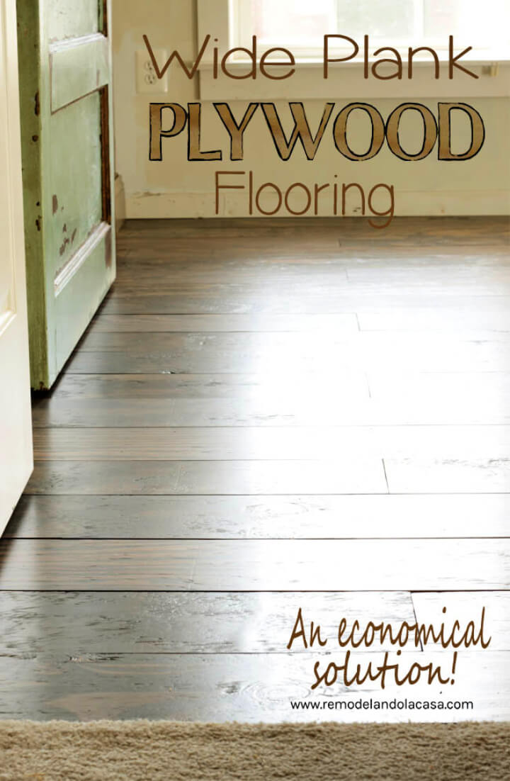 15 Cheap DIY Plywood Flooring Ideas To Save Your Money