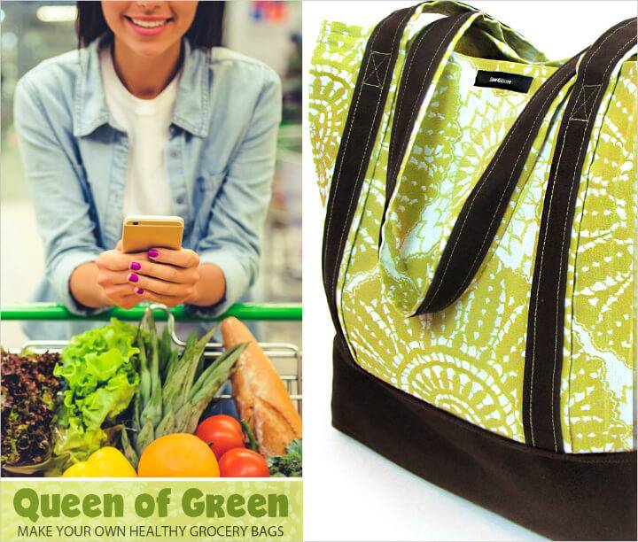 DIY Reusable Grocery Bags
