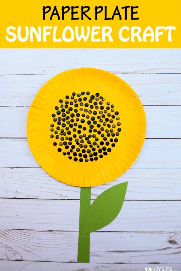 DIY Sunflower Craft Perfect for Summer