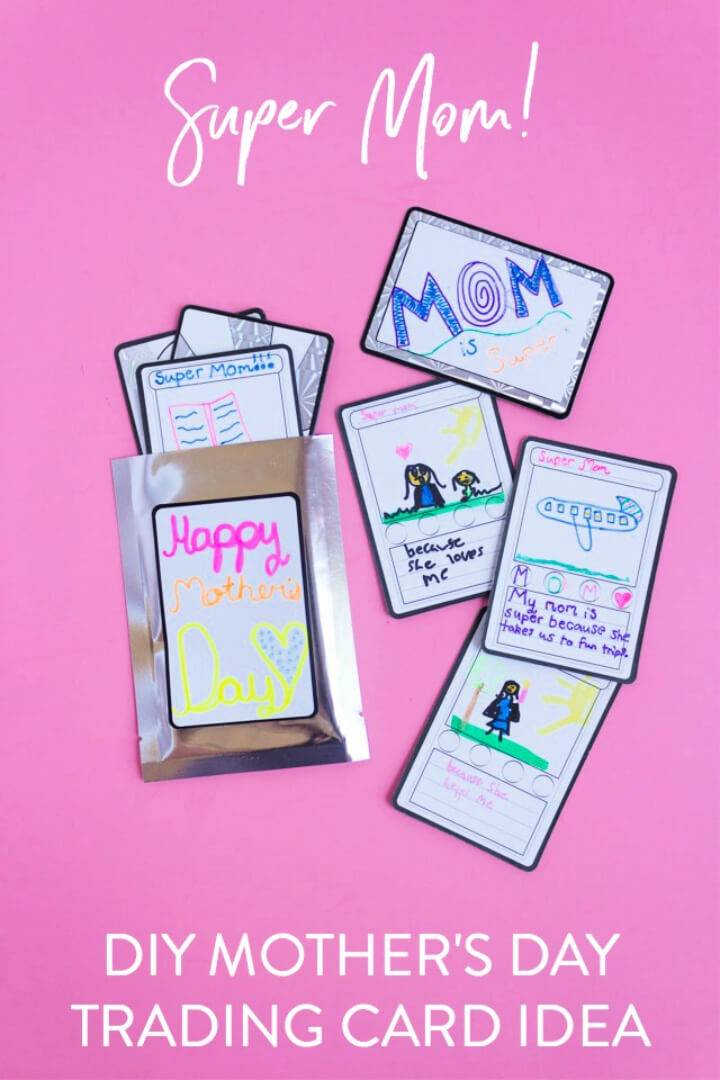 DIY Super Mom Mother’s Day Cards