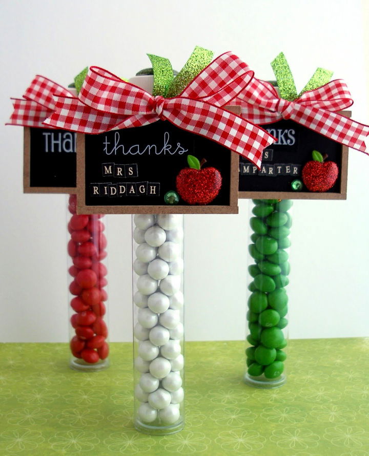 DIY Teacher Tubes Gift