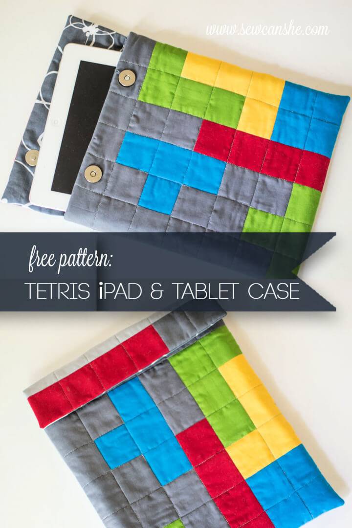 DIY Tetris Themed Tablet Case