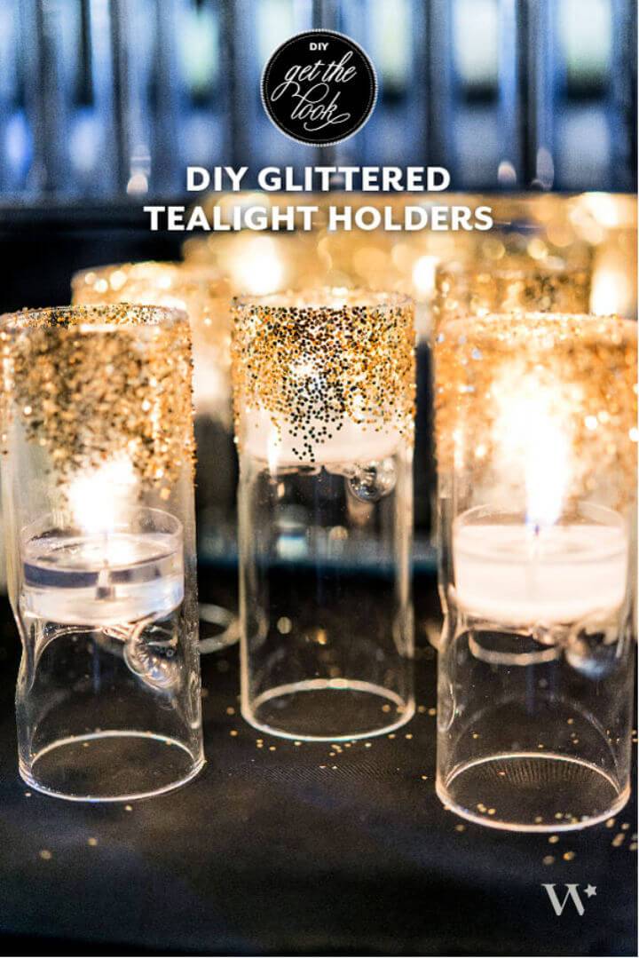 DIY Touch of Gold Wedding Decor Idea