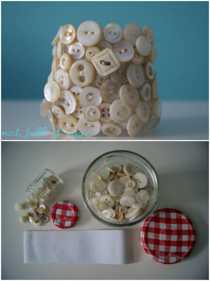 DIY Vintage Button Cuff Bracelet Tutorial