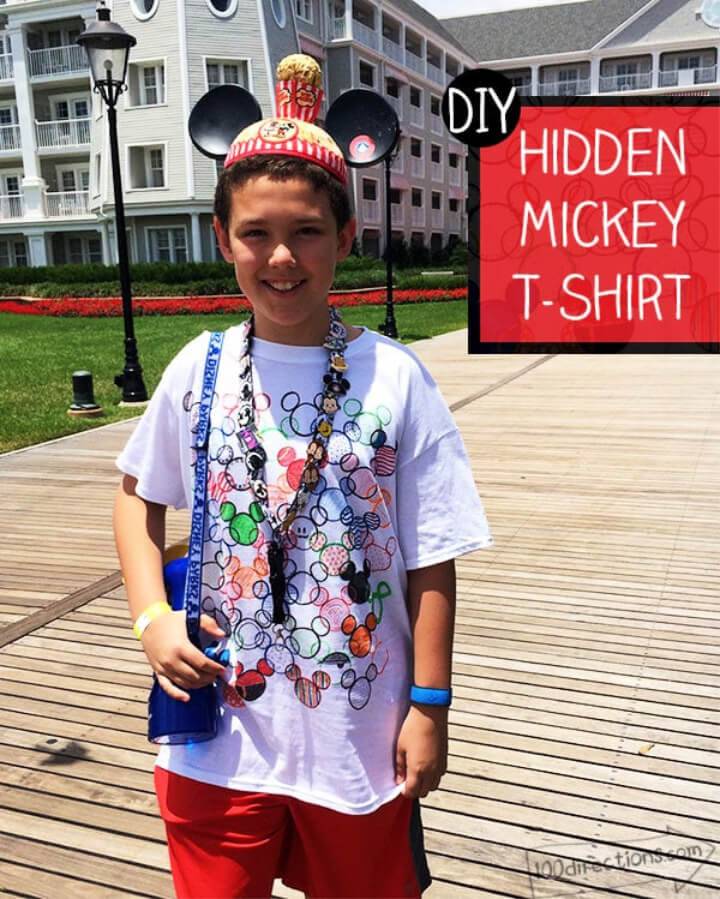 Disney Hidden Mickey T Shirt