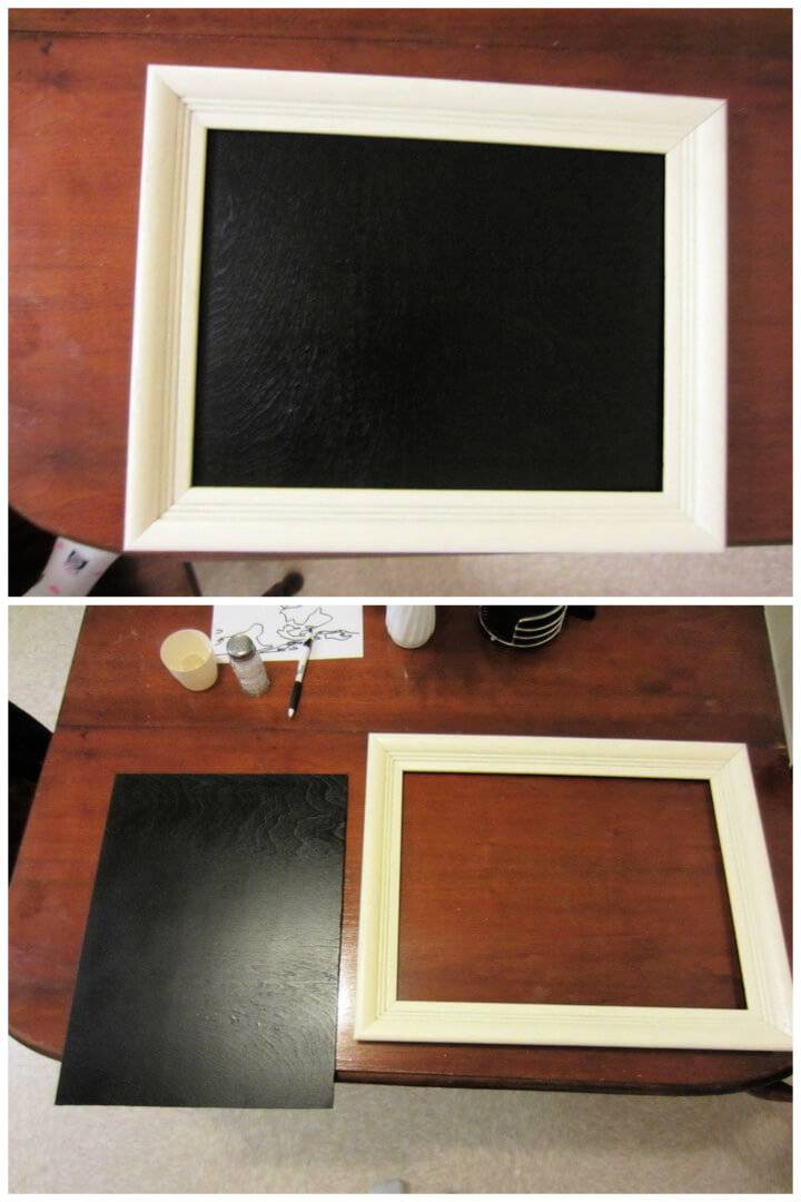 Easy Cheap DIY Plywood Chalkboard
