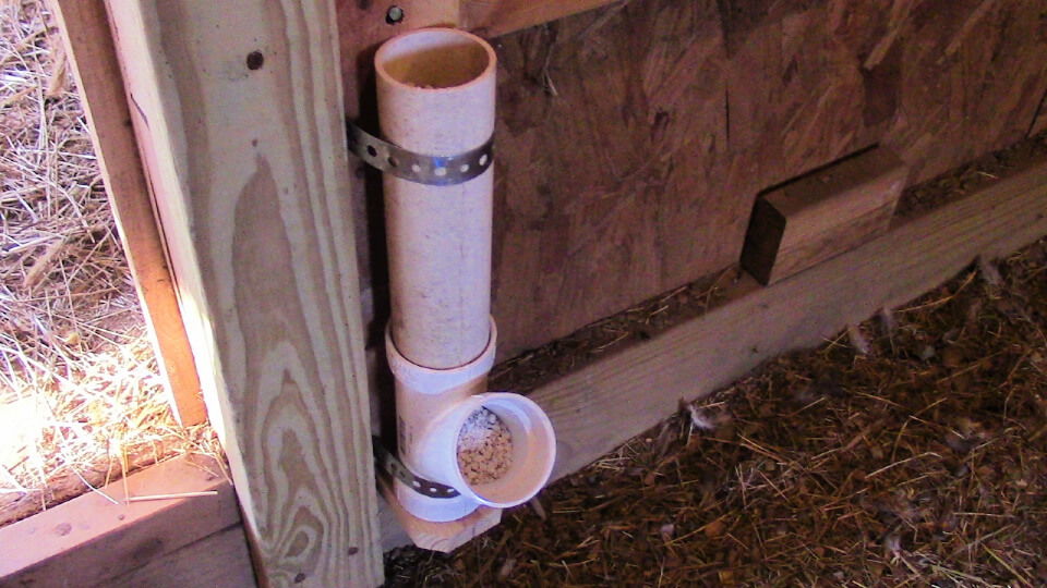 Easy DIY Chicken Grit Feeder