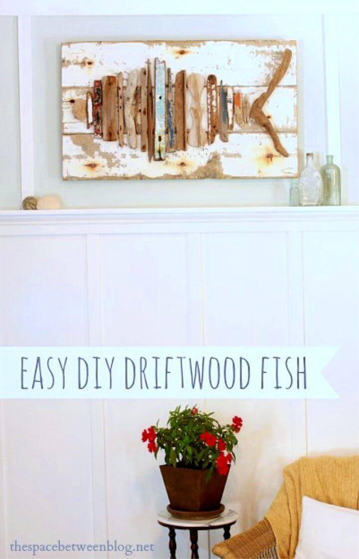 Easy DIY Driftwood Fish Craft
