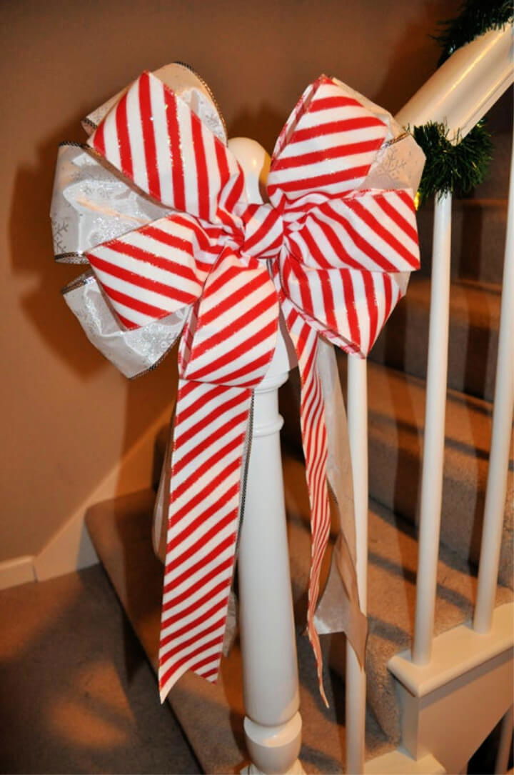 Easy DIY Giant Decorative Bow