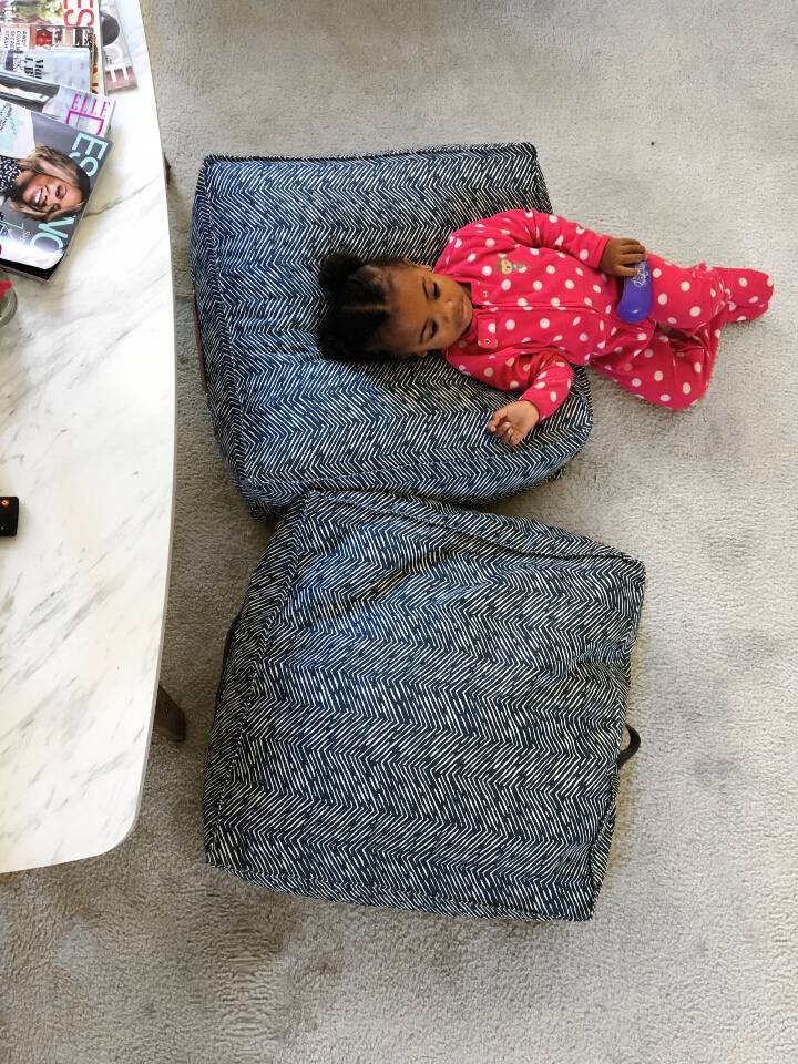 Easy DIY Large Floor Pillows