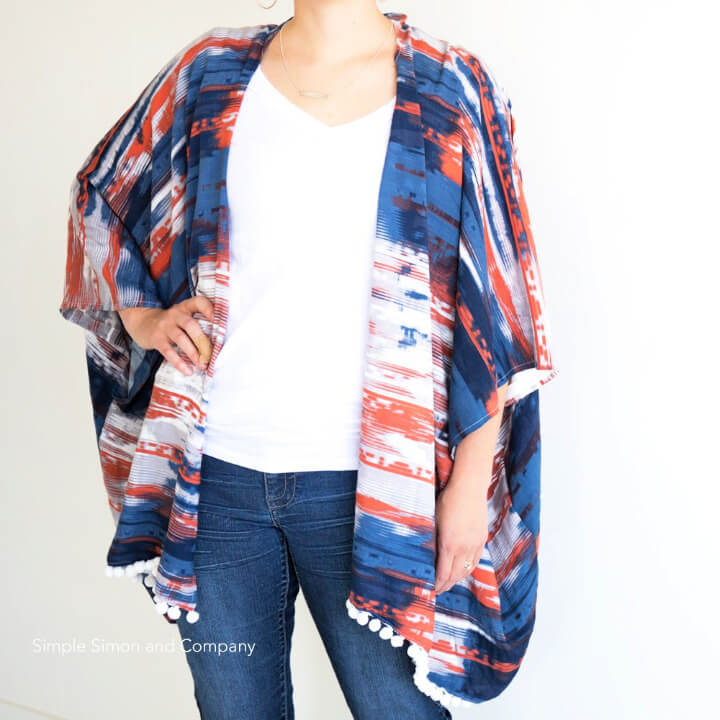 Easy Kimono Cardigan Tutorial