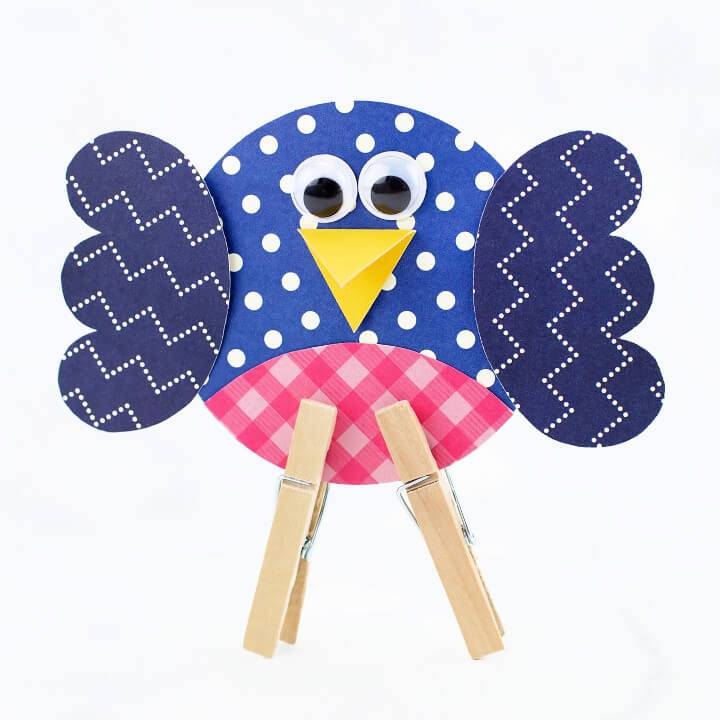 Easy and Fun DIY Paper Bird Craft
