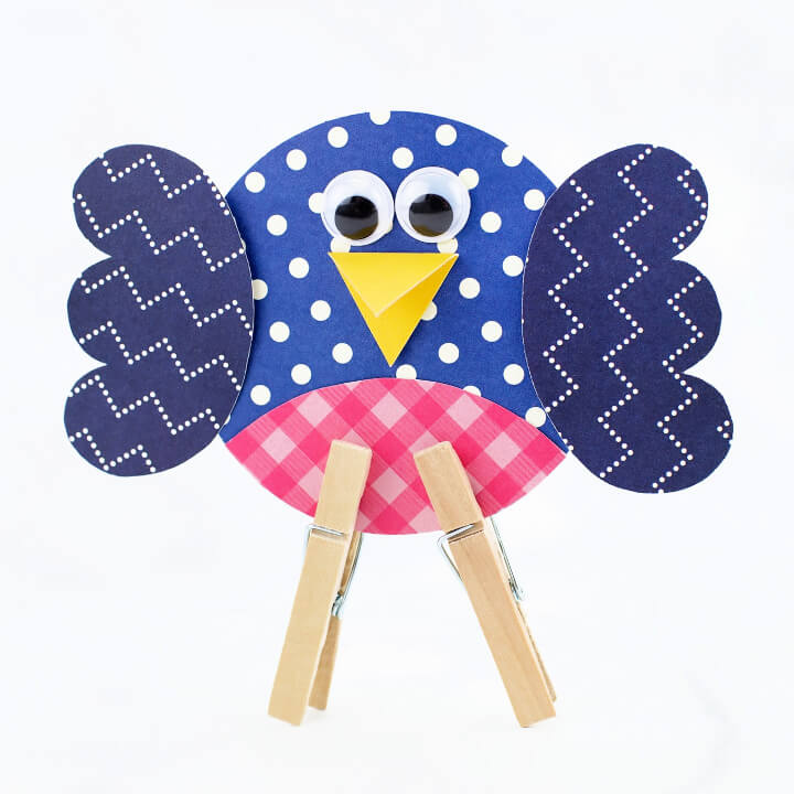 Easy and Fun DIY Paper Bird Craft