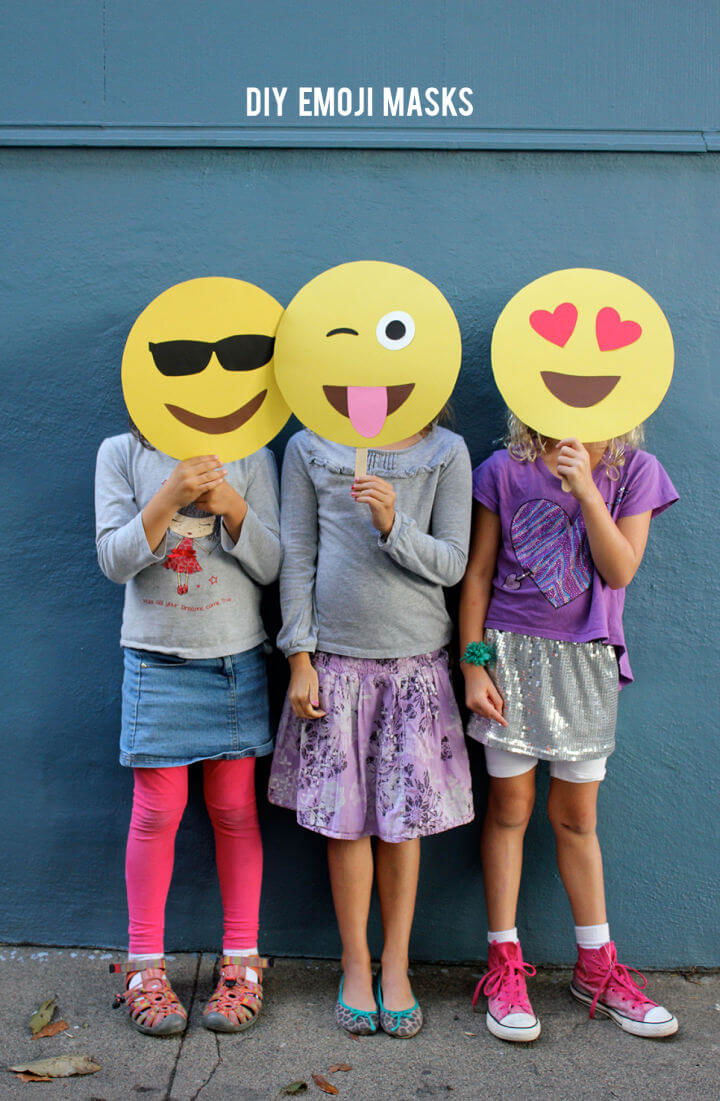 Easy to Make Emoji Masks