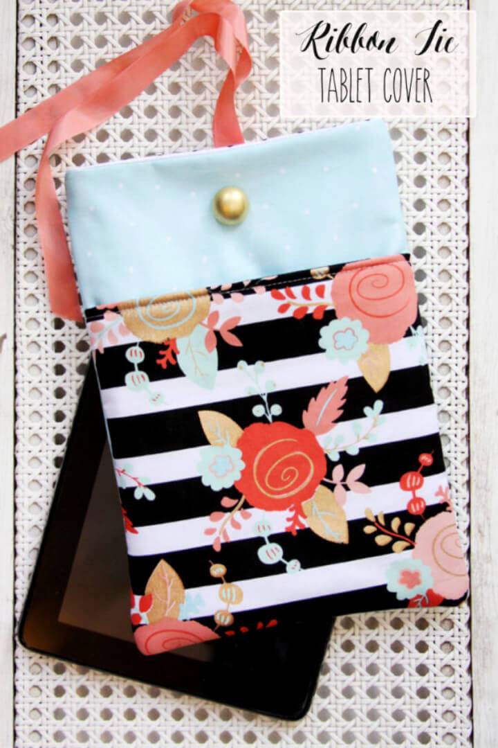 Easy to Make Fabric Tablet Cover