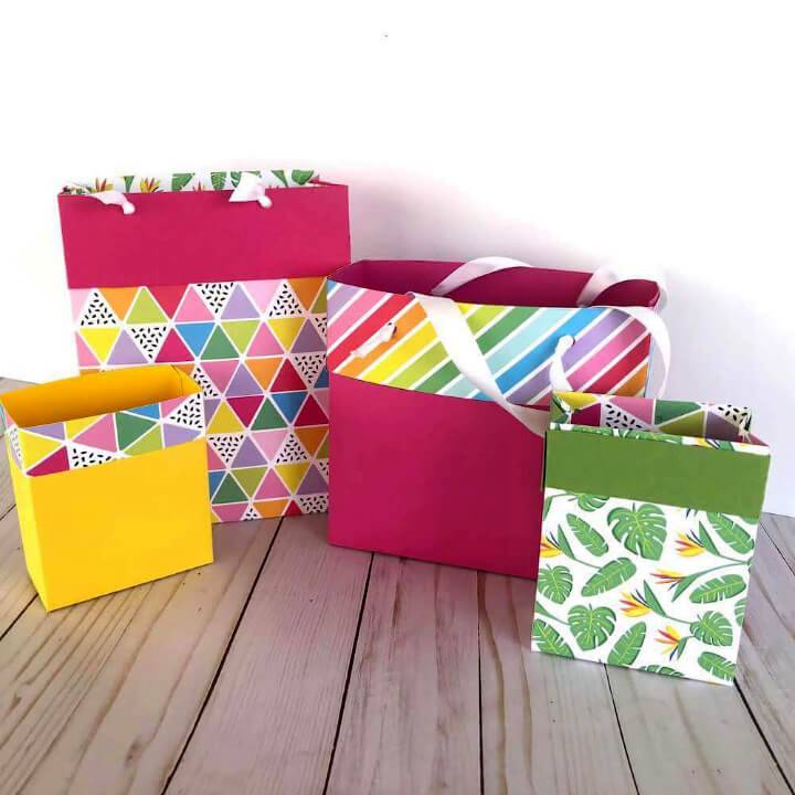 Easy to Make Paper Gift Bags