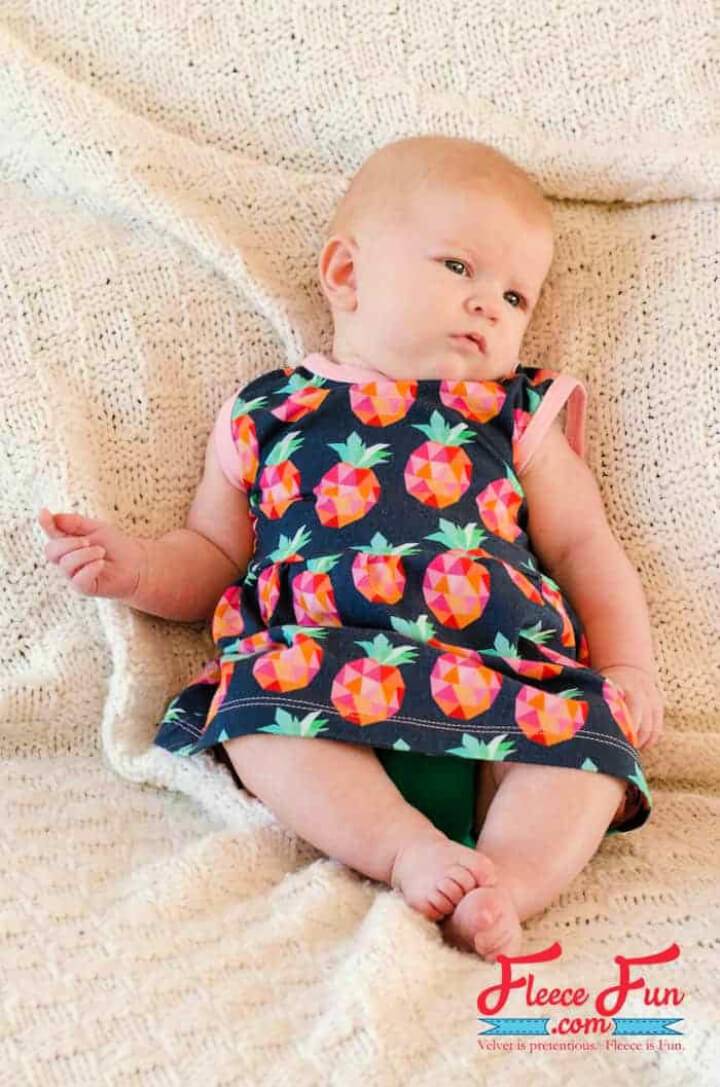 Easy to Sew Baby Sundress