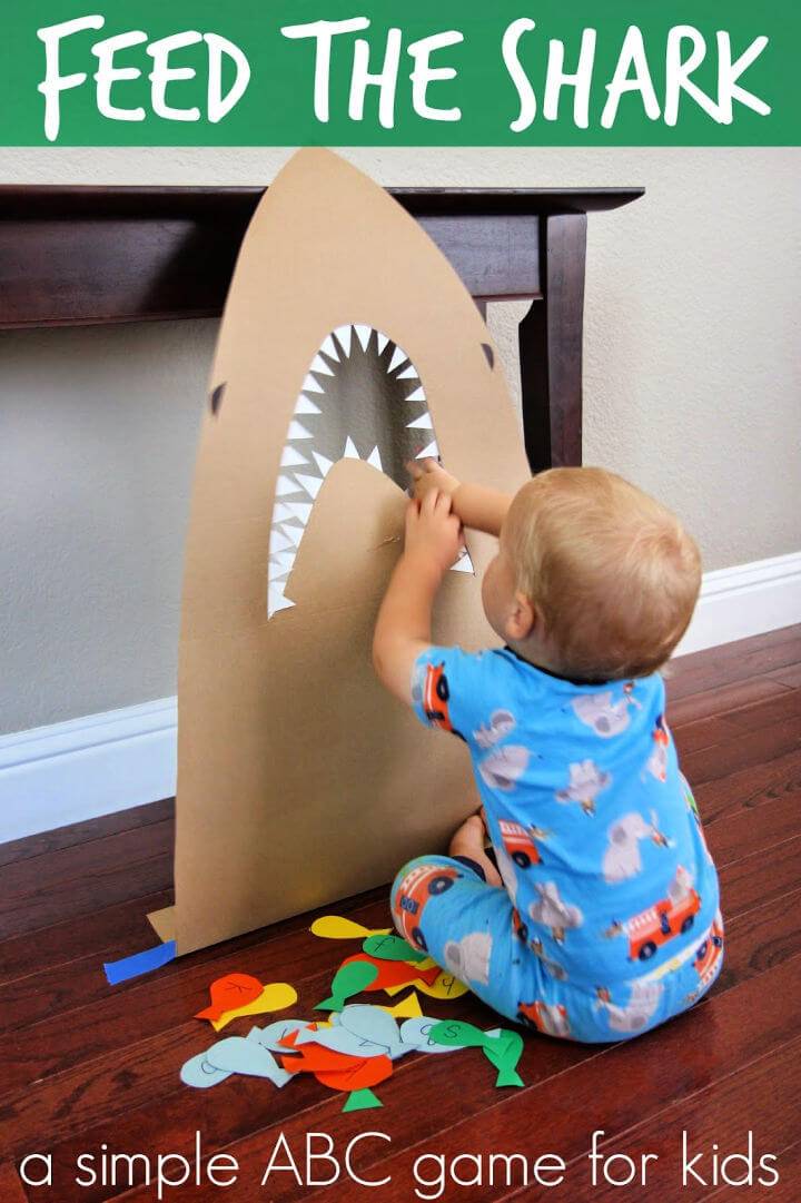 Feed the Shark Alphabet Game for Kids