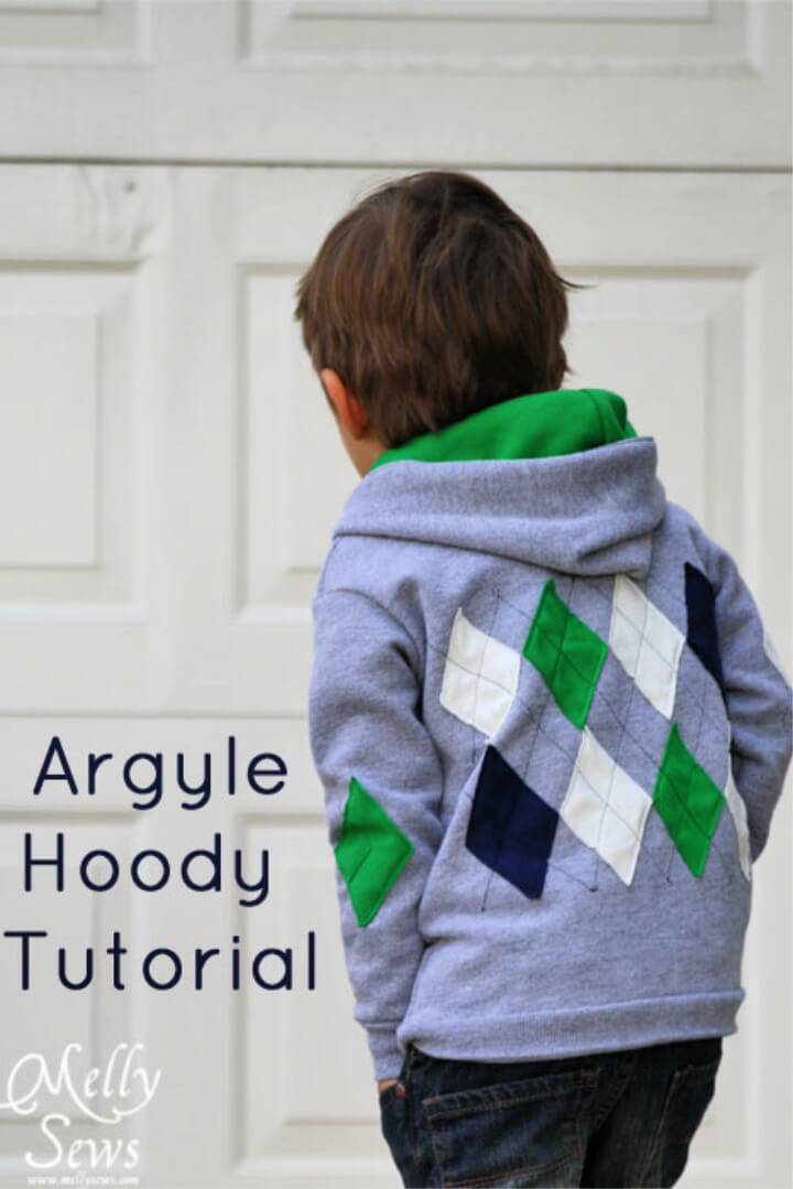 Free Argyle Hoodie Sewing Pattern