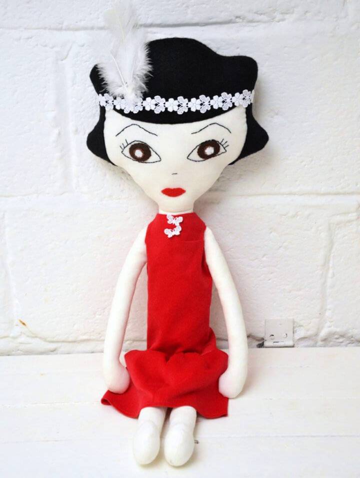 Free Betty Rag Doll Sewing Pattern