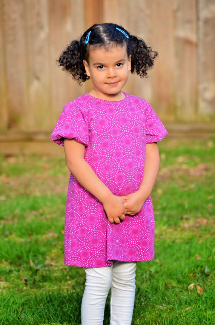 Free Bubble Sleeve Dress Pattern