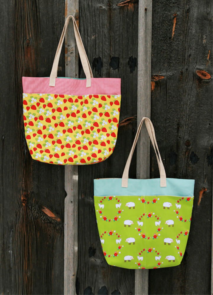 Free Farmers Market Totes Pattern