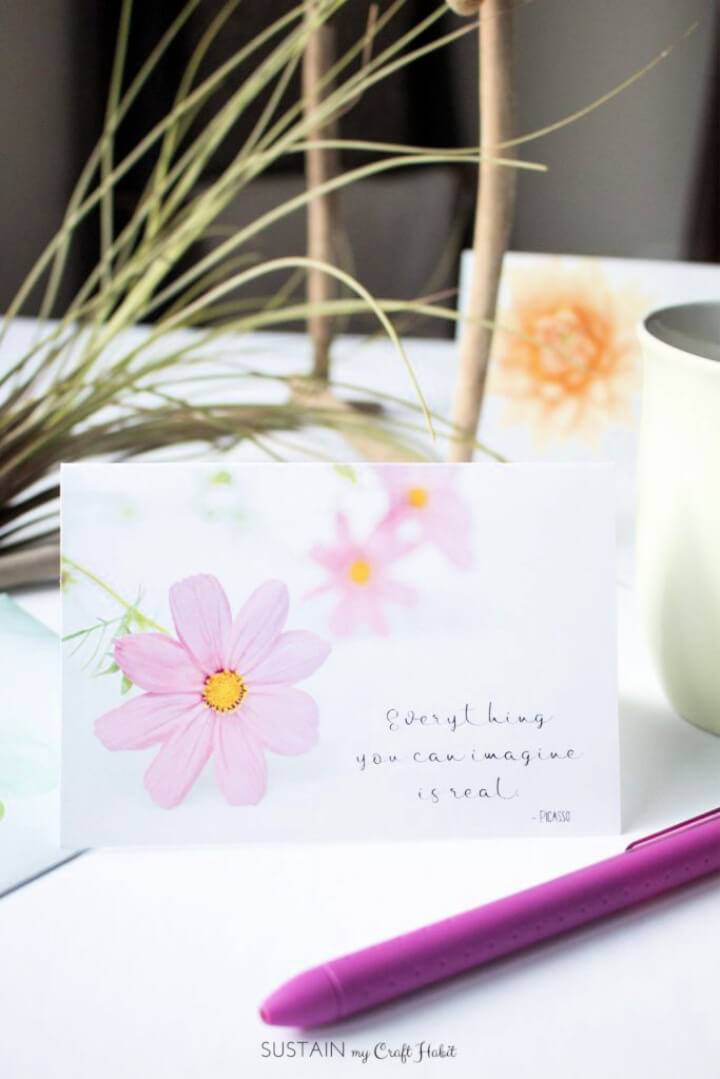 Free Floral Greeting Card Printables