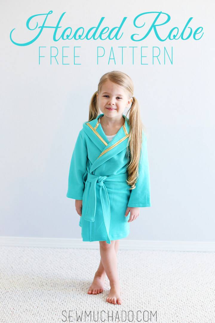 Free Hooded Robe Sewing Pattern