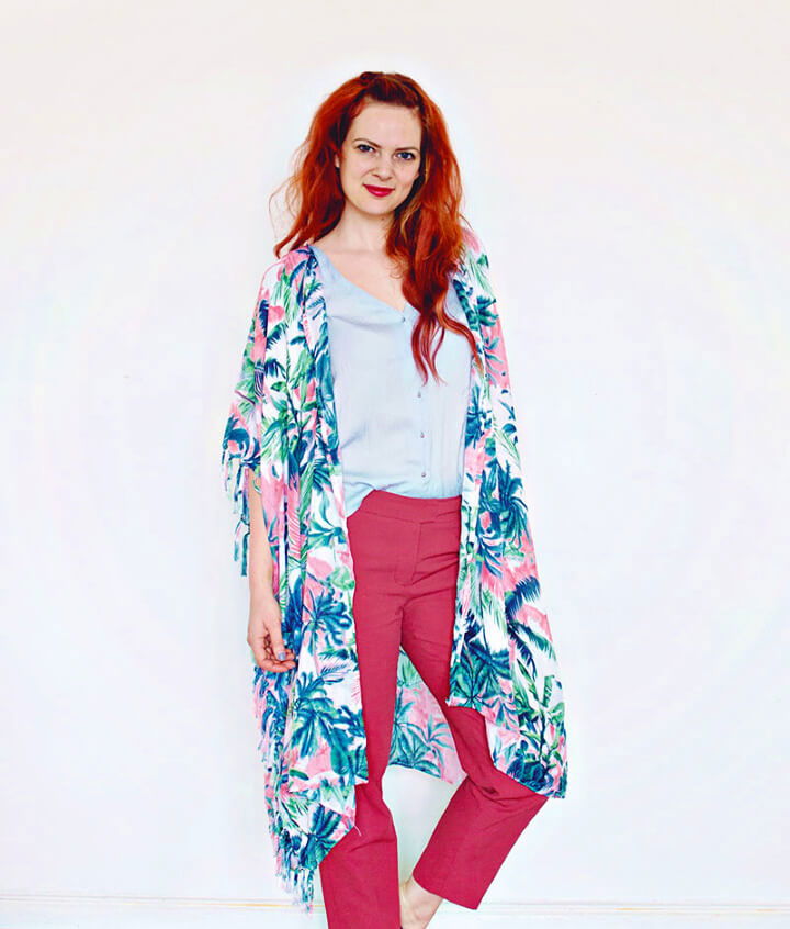 Free Summer Kimono Sewing Pattern