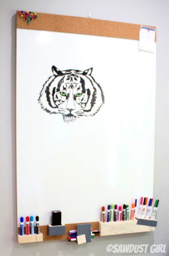 10 DIY Whiteboard Ideas to Make Dry Erase Board